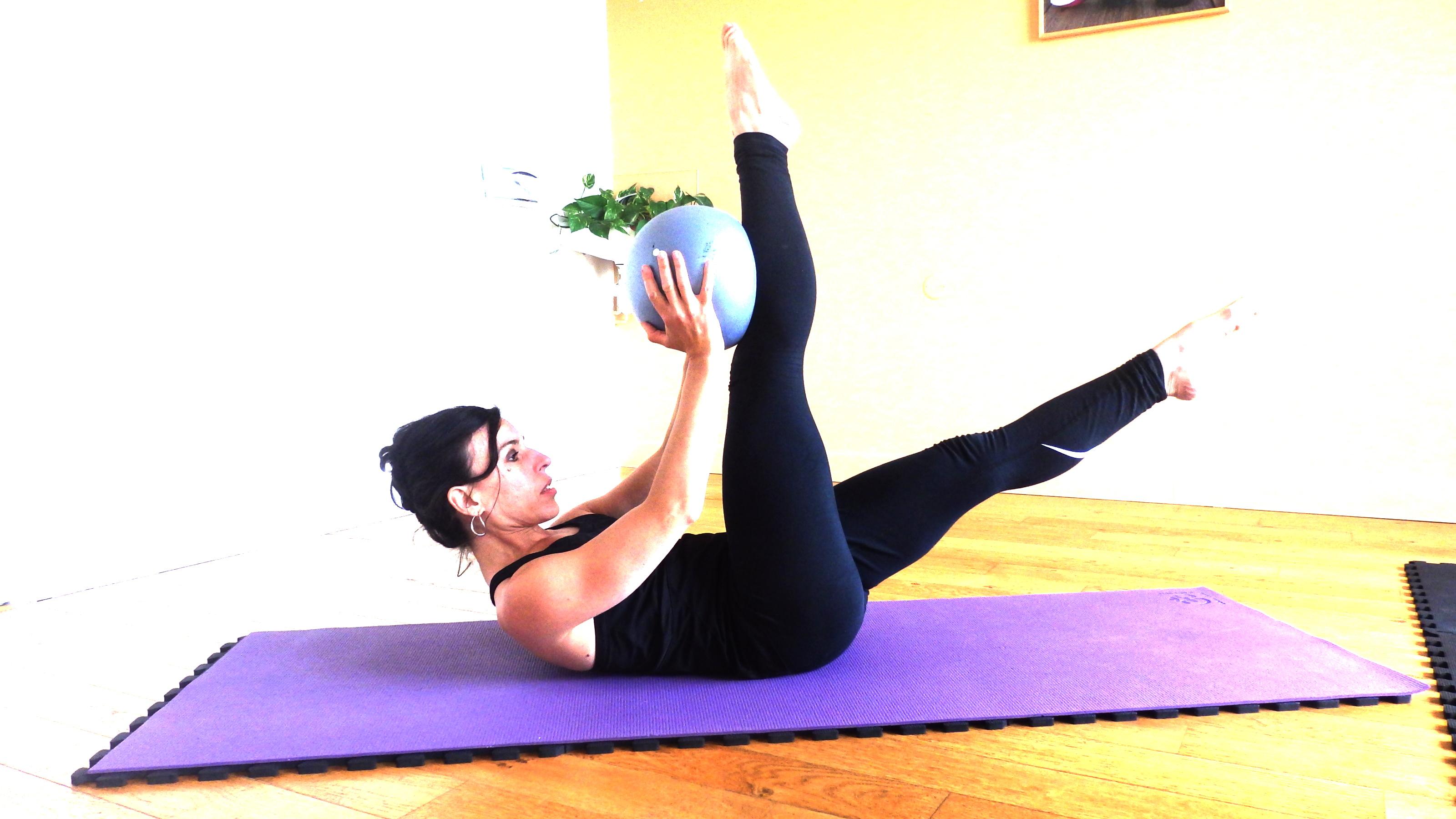 Pilates au sol en studio